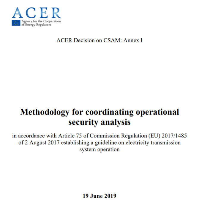 Methodology for coordinating operational security analysis